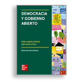 Portada Democracia y gobierno abierto Una nueva cultura administrativa. Acceso a venta de publicaciones en línea