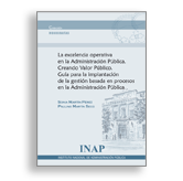 Portada La excelencia operativa en la Administración Pública. Creando Valor Público. Guía para la implantación de la gestión basada en procesos en la Administración Pública. Acceso a venta de publicaciones en línea