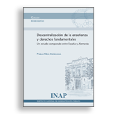 Portada Descentralización de la enseñanza y derechos fundamentales Un estudio comparado entre España y Alemania. Acceso a venta de publicaciones en línea