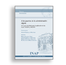 Portada A las puertas de la administración digital. Una guía detallada para la aplicación de las Leyes 39/2015 y 40/2015. Acceso a venta de publicaciones en línea