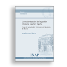 Portada La modernización de la gestión tributaria local en España El caso de Suma Gestión Tributaria de la Diputación de Alicante. Acceso a venta de publicaciones en línea