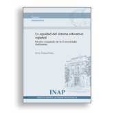 Portada La equidad del sistema educativo español Estudio comparado de las Comunidades Autónomas. Acceso a venta de publicaciones en línea