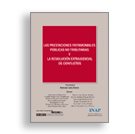 Portada Las prestaciones patrimoniales públicas no tributarias y la resolución extrajudicial de conflictos. Acceso a venta de publicaciones en línea