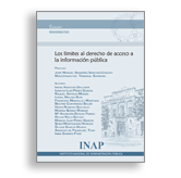 Portada Los límites al derecho de acceso a la información pública. Acceso a venta de publicaciones en línea