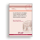 Portada La planificación estratégica como método de gestión pública: experiencias en la Administración española. Acceso a venta de publicaciones en línea