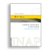 Portada La reforma de la gestión pública: Un análisis comparado. Acceso a venta de publicaciones en línea