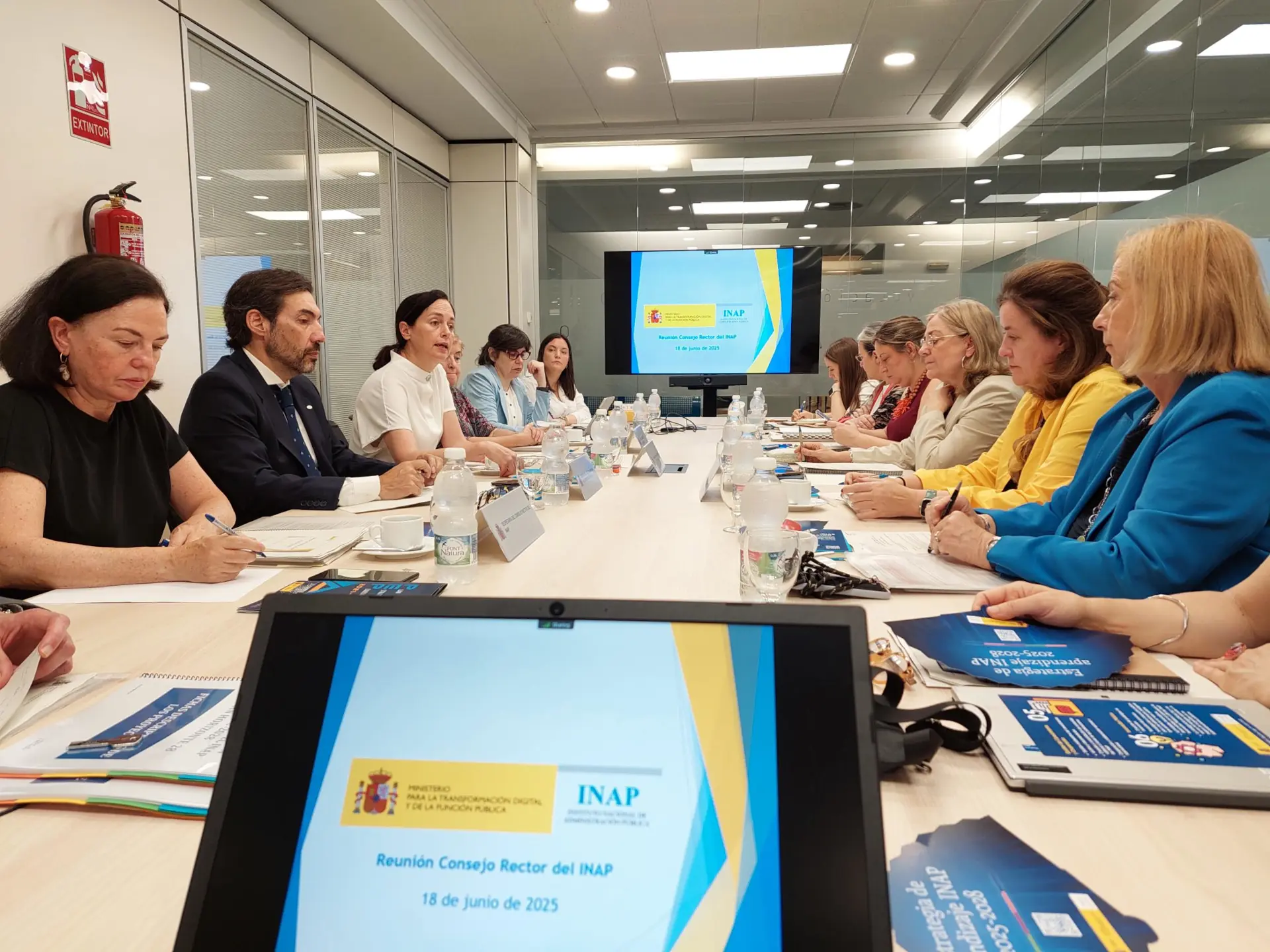 Consejo Rector del INAP. Reunión de 18 de junio de 2025
