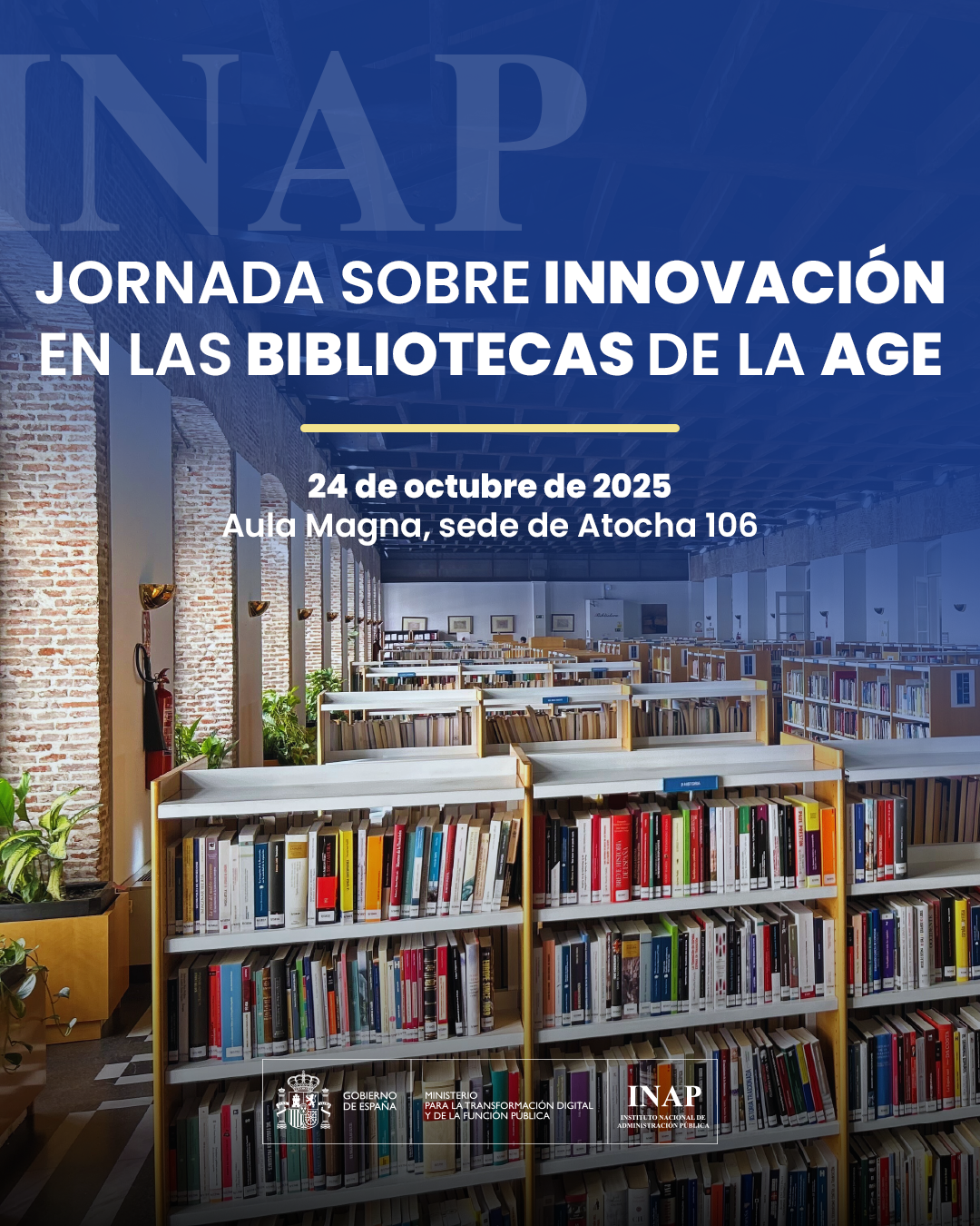 Jornada día de las bibliotecas en la AGE