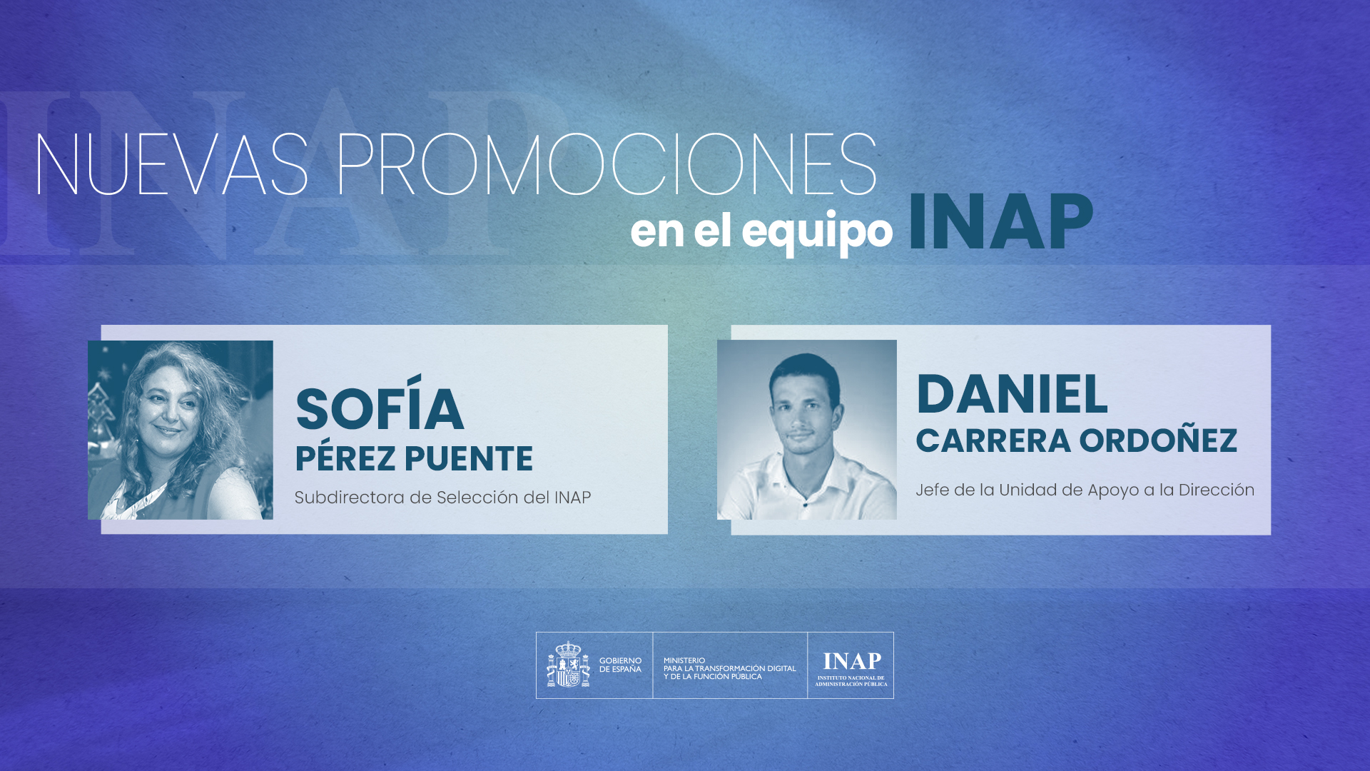 Nuevas promociones INAP
