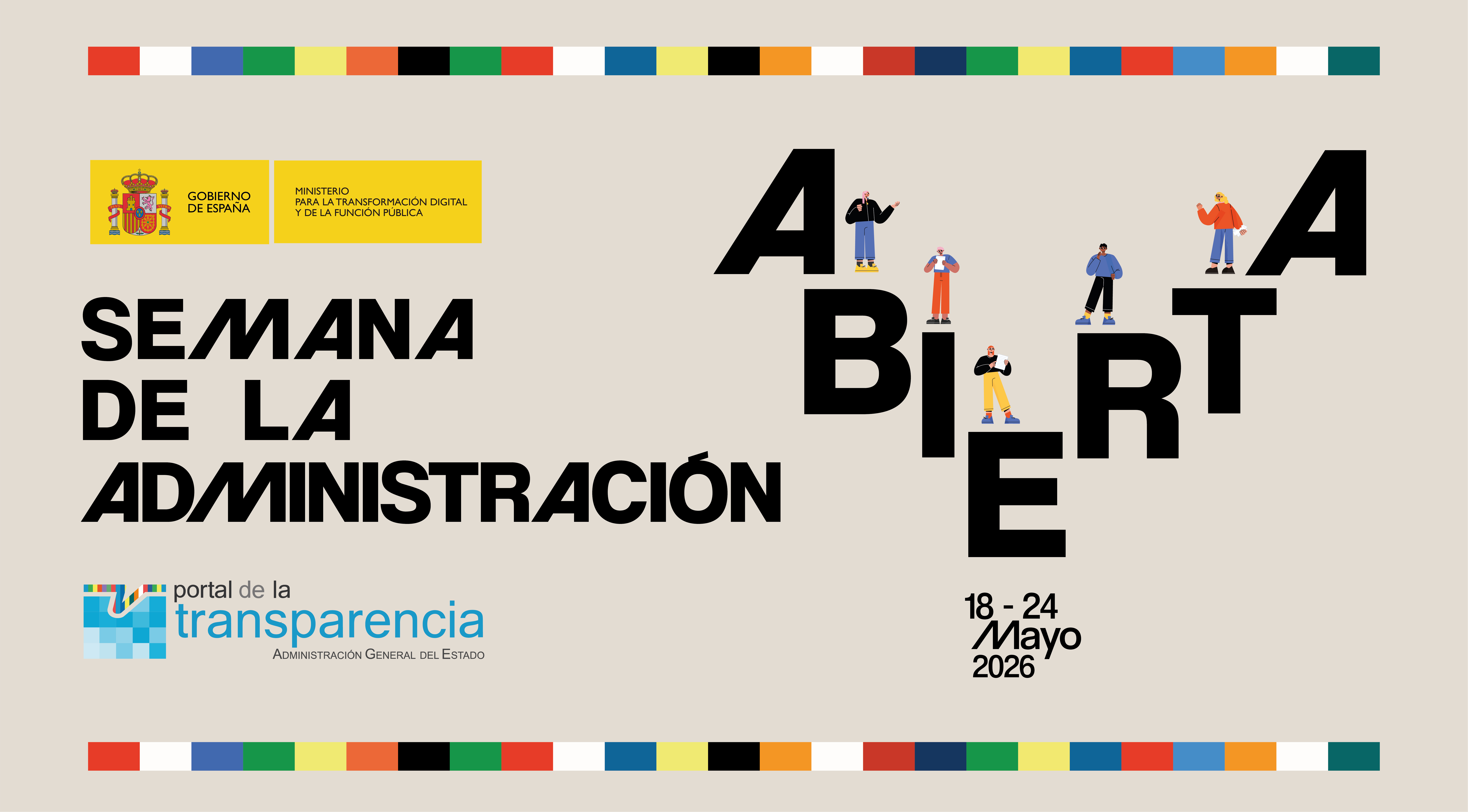 Semana de la administración abierta: 18-24 mayo 2026